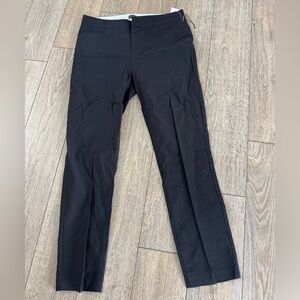 Crosby women’s Black Patterned Pants with stretch size 12 new without tags